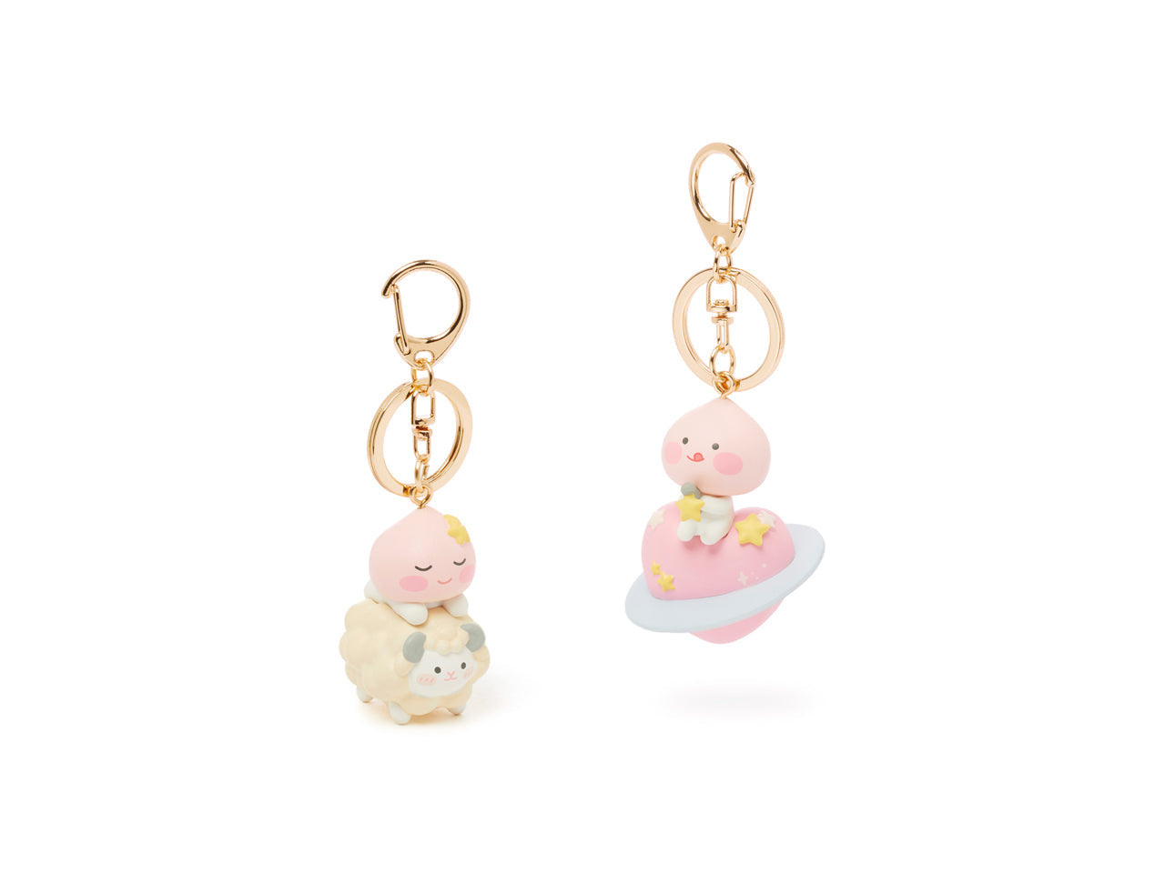 Figurine Keychain Little Apeach - Korean kawaii Kakao Friends | Koolseoul