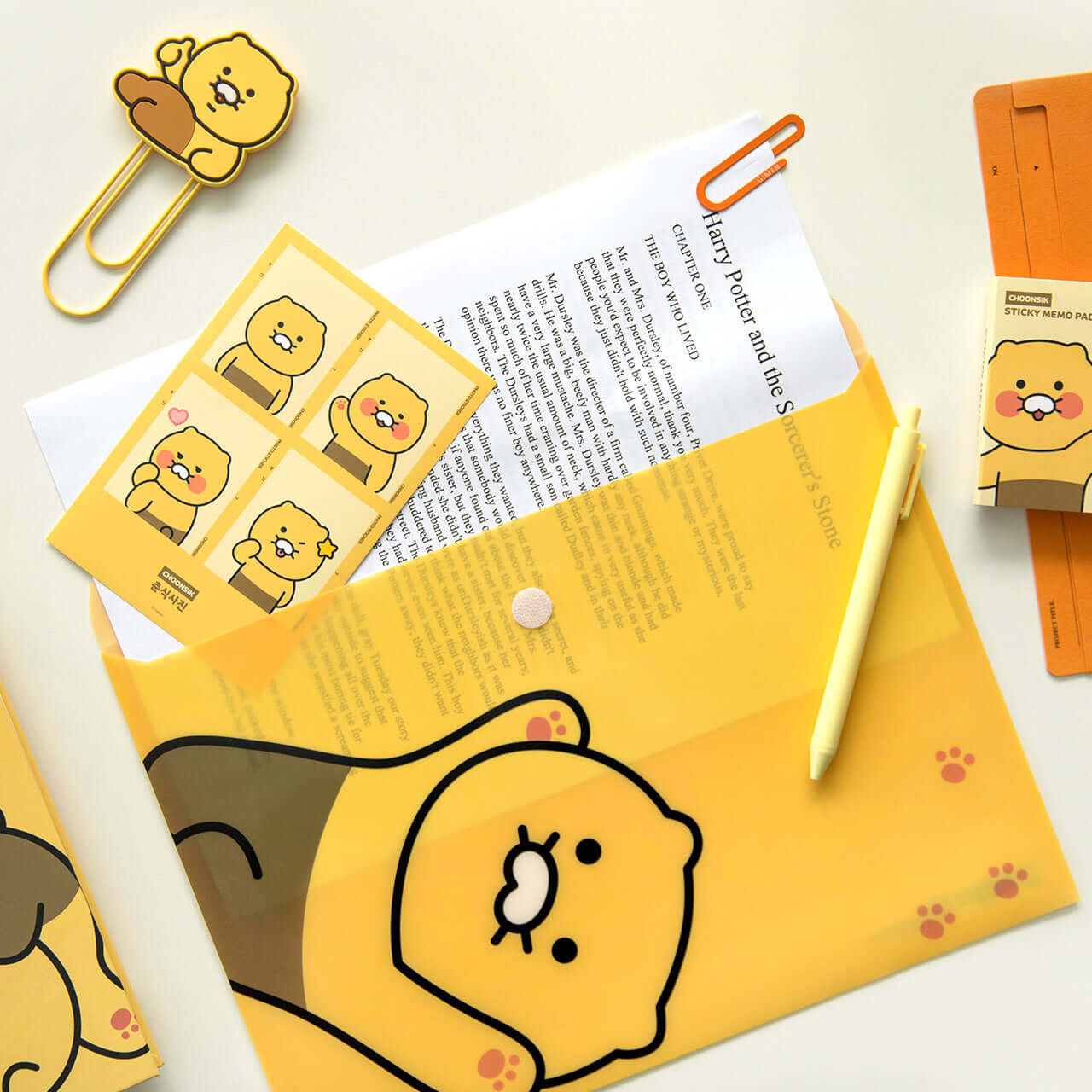 Kakao Friends Chunsik Envelope File