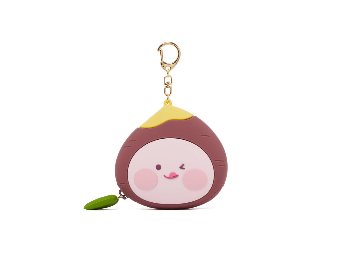SiliconePortefeuille Apeach Coin Purse - Authentic Kakao Friends from Korea | Koolseoul
