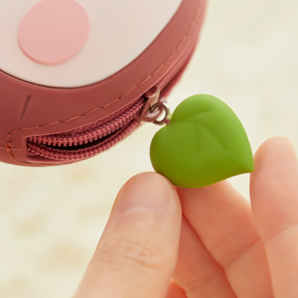 SiliconePortefeuille Apeach Coin Purse - Authentic Kakao Friends from Korea | Koolseoul