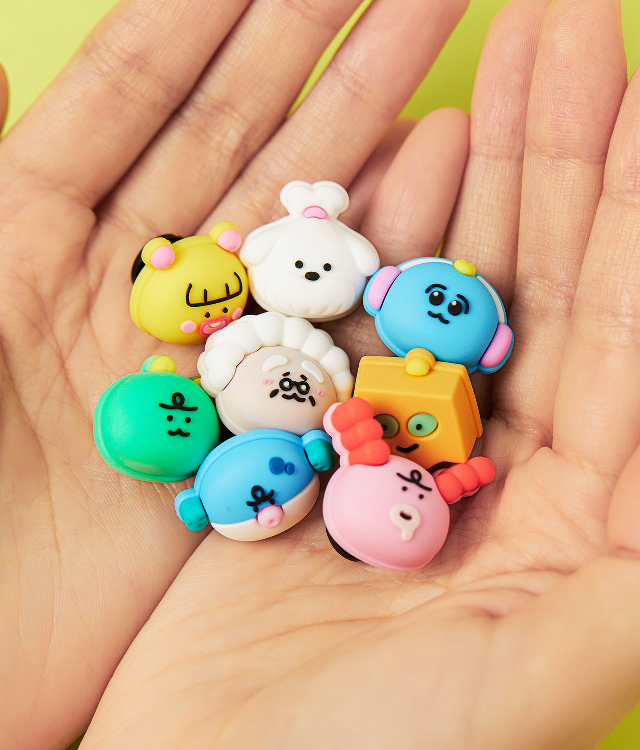 Silicone (8 1) Shoelace Charm - Korean kawaii Kakao Friends | Koolseoul