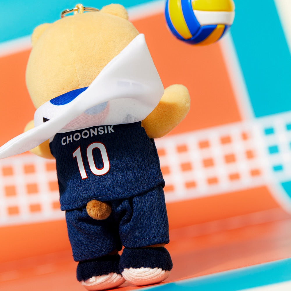 XFriends Keychain Plush Chunsik - Korean kawaii Kakao Friends | Koolseoul
