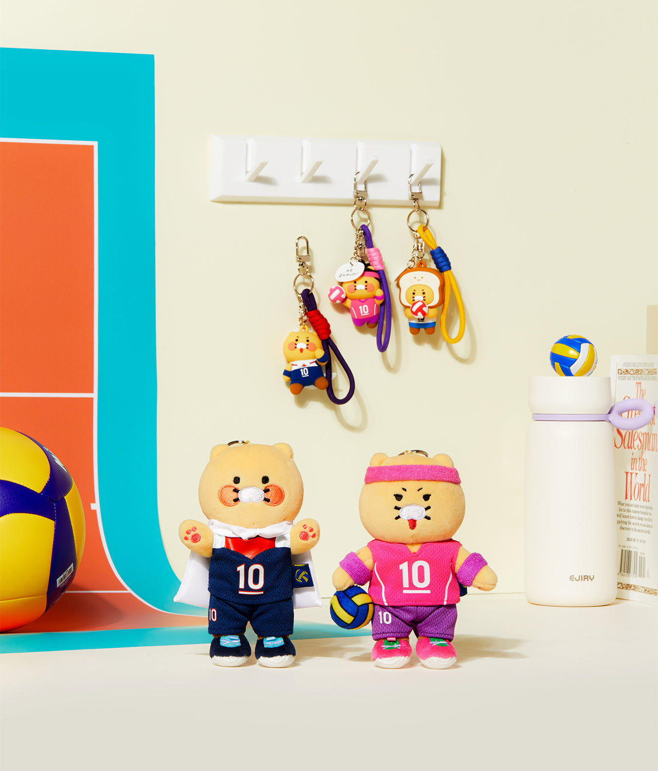 XFriends Keychain Plush Chunsik - Official Kakao Friends merchandise | Koolseoul