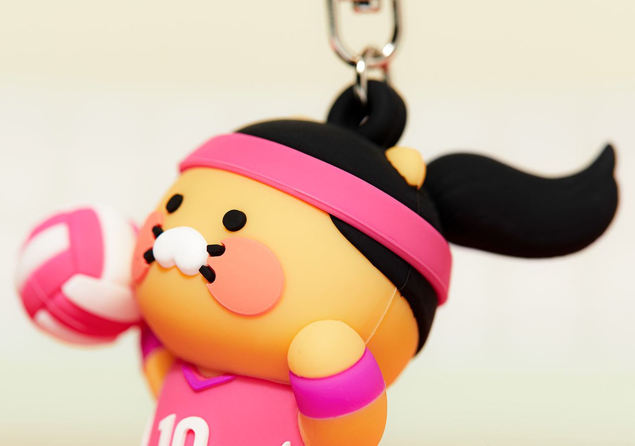 XFriends Figurine Keychain (3 1) Chunsik - Authentic Kakao Friends from Korea | Koolseoul