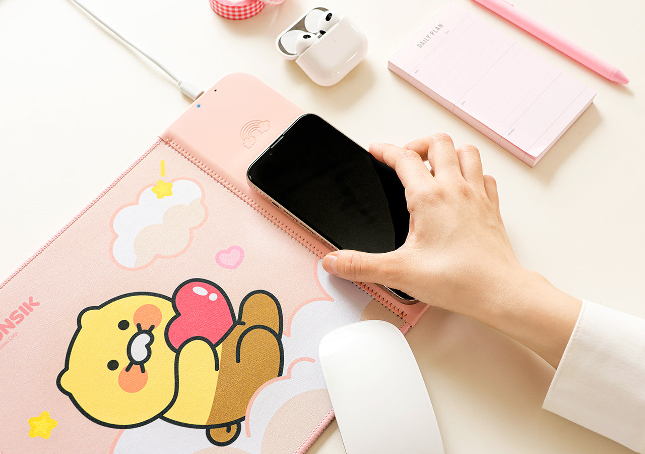 Mouse Pad Rose - Authentic Kakao Friends from Korea | Koolseoul