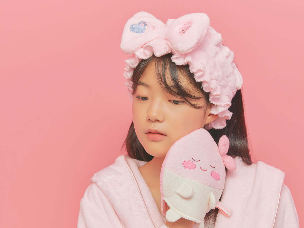 Kakao Friends Apeach Face Wash Headband