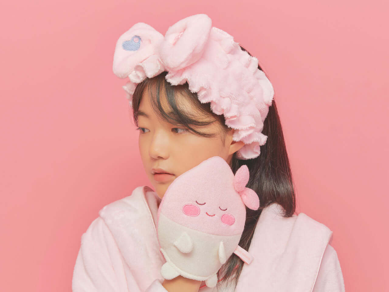 Kakao Friends Apeach Face Wash Headband