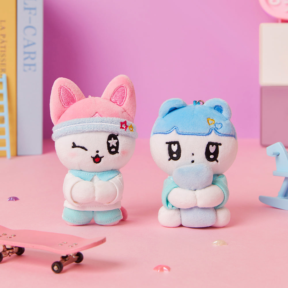 MiniPorte-cles Plush Pajamas - Korean kawaii Kakao Friends | Koolseoul