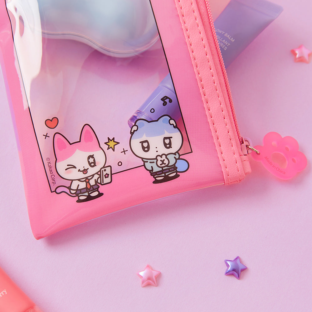TransparentPochette Pouch - Official Kakao Friends merchandise | Koolseoul