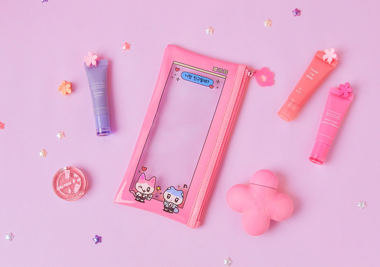 TransparentPochette Pouch - Official Kakao Friends merchandise | Koolseoul