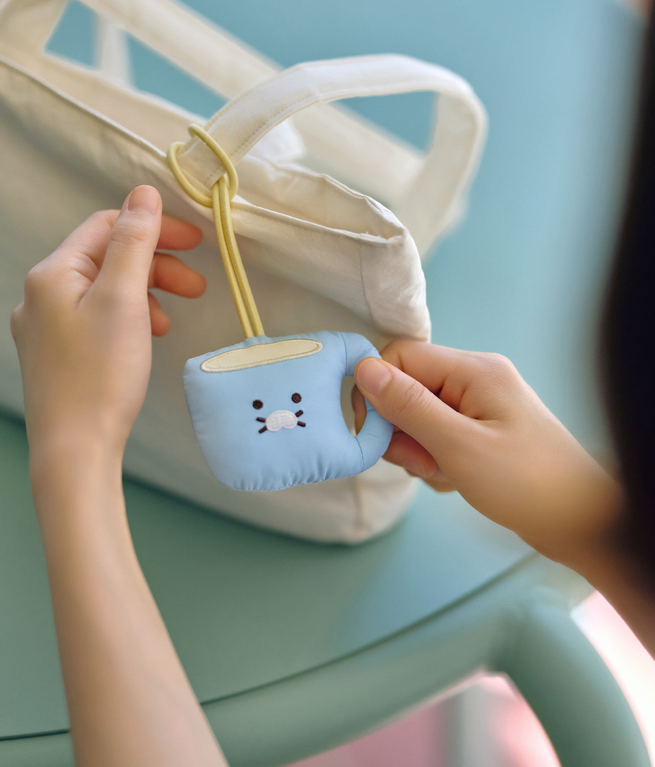 CHOONHOUSE Cushion Keychain 2P Chunsik - Official Kakao Friends merchandise | Koolseoul