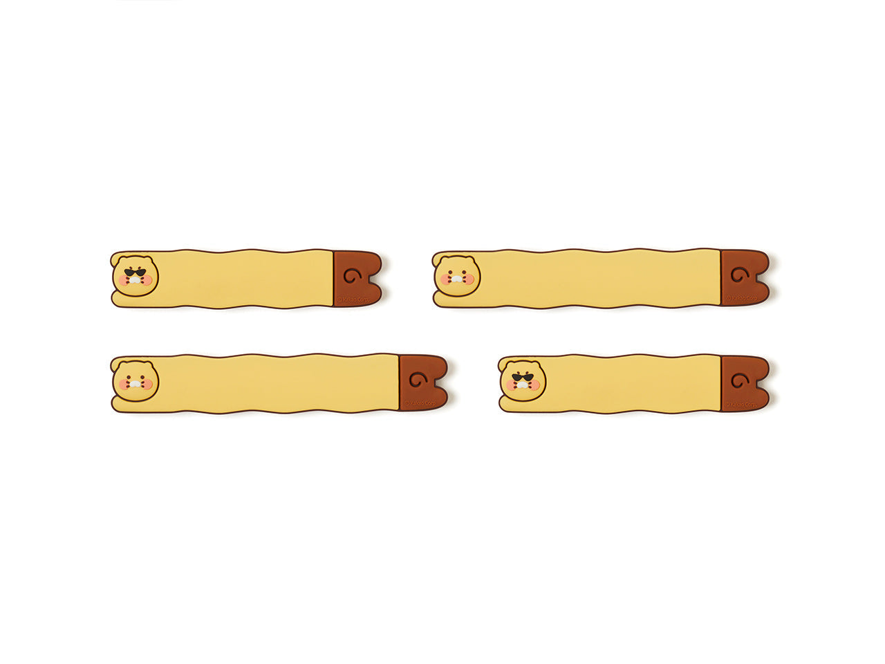 4P Chunsik Car Accessory - Authentic Kakao Friends from Korea | Koolseoul