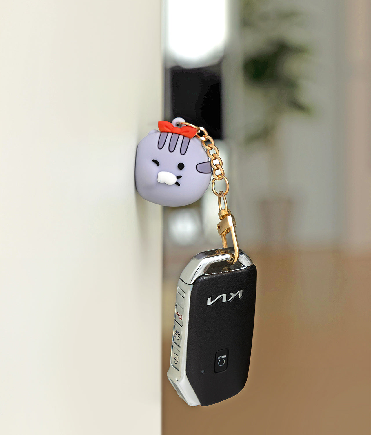 Chunsik Figurine Magnet Keychain Set - Official Kakao Friends merchandise | Koolseoul