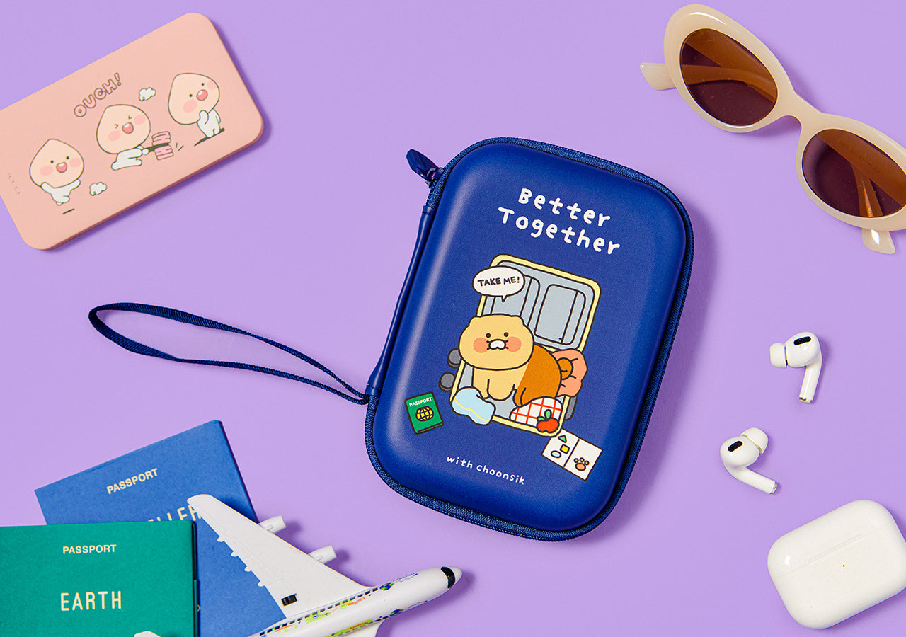 Pouch Chunsik Laptop Sleeve - Authentic Kakao Friends from Korea | Koolseoul