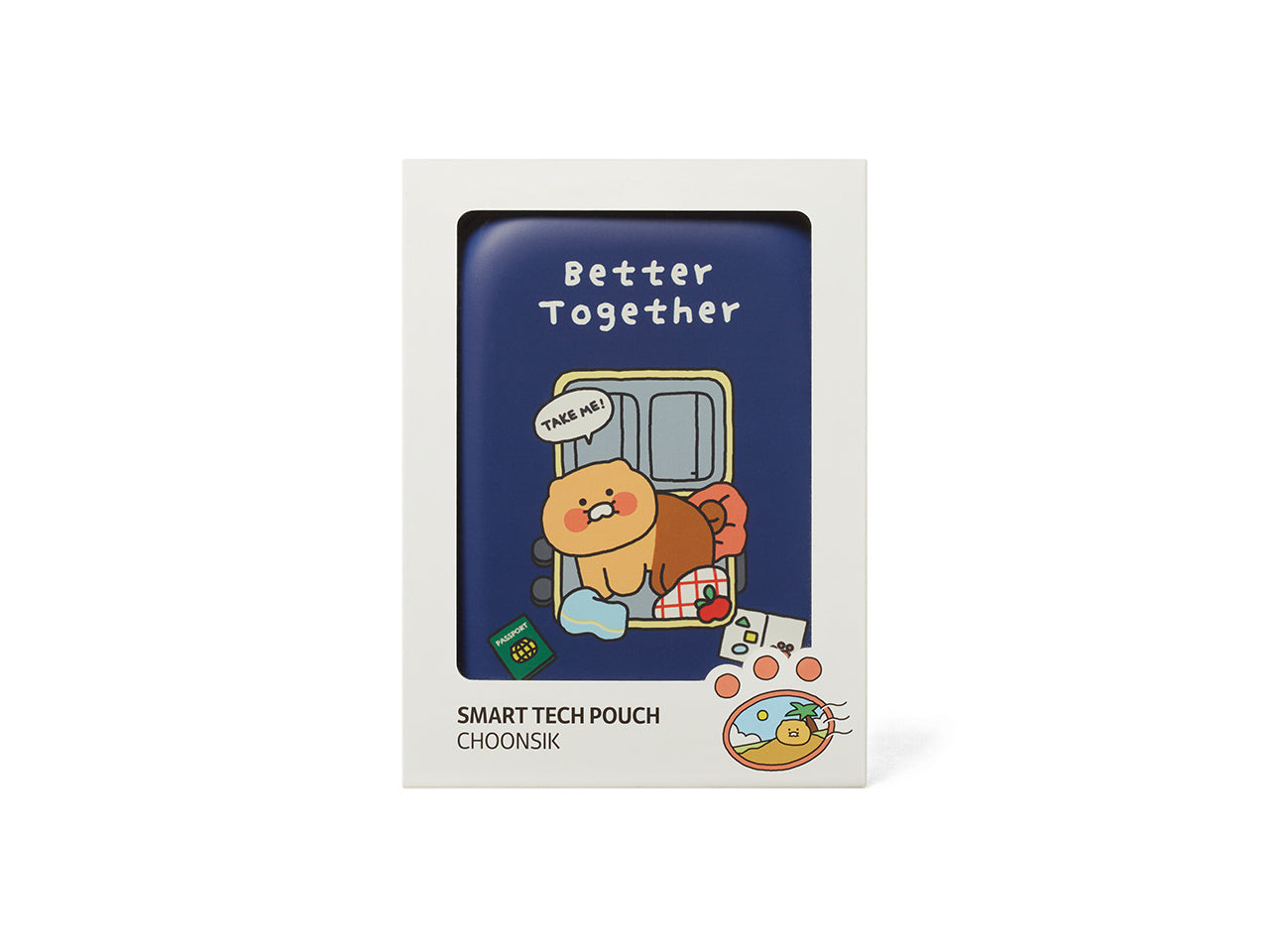 Pouch Chunsik Laptop Sleeve - Authentic Kakao Friends from Korea | Koolseoul