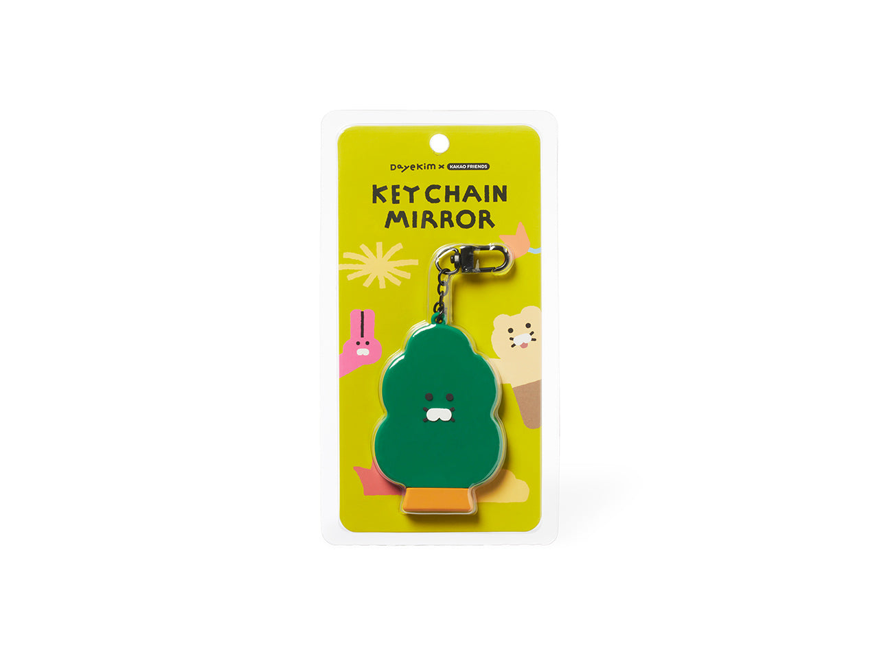 XFriends MiniMiroir Keychain Chunsik - Official Kakao Friends merchandise | Koolseoul