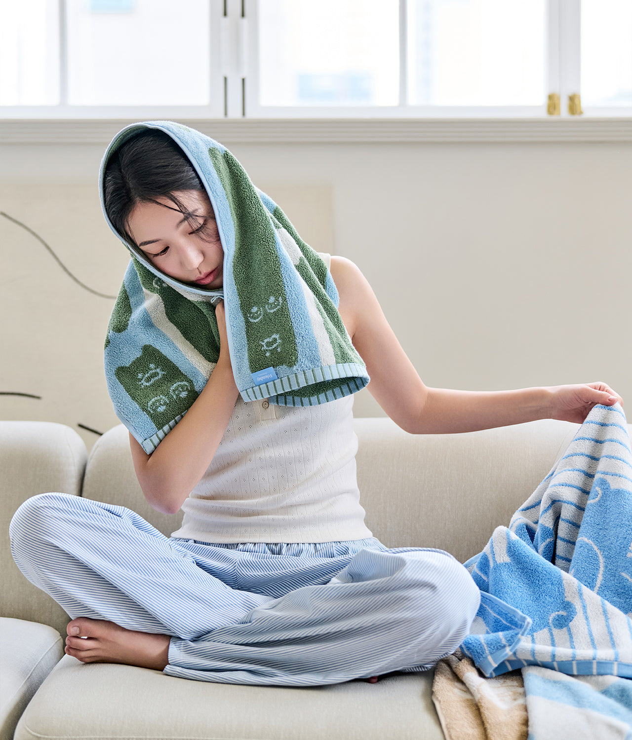FRIENDAY 4P Set Chunsik Serviette - Official Kakao Friends merchandise | Koolseoul