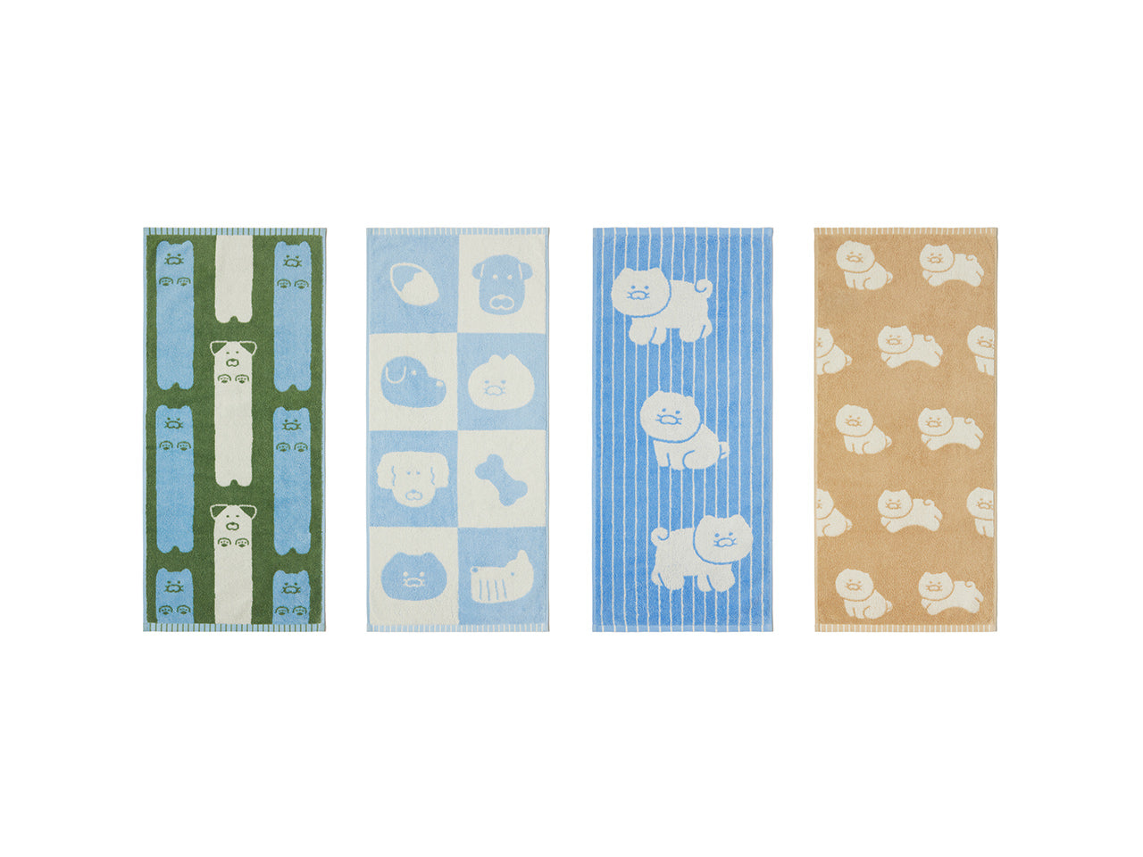 FRIENDAY 4P Set Chunsik Serviette - Korean kawaii Kakao Friends | Koolseoul