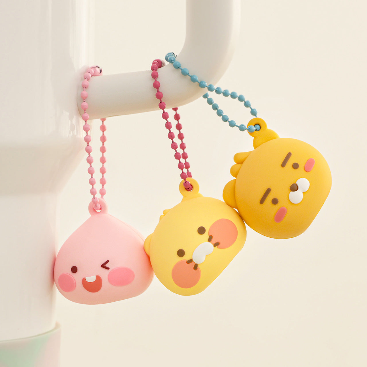 Baume Levres Keychain Apeach - Korean kawaii Kakao Friends | Koolseoul