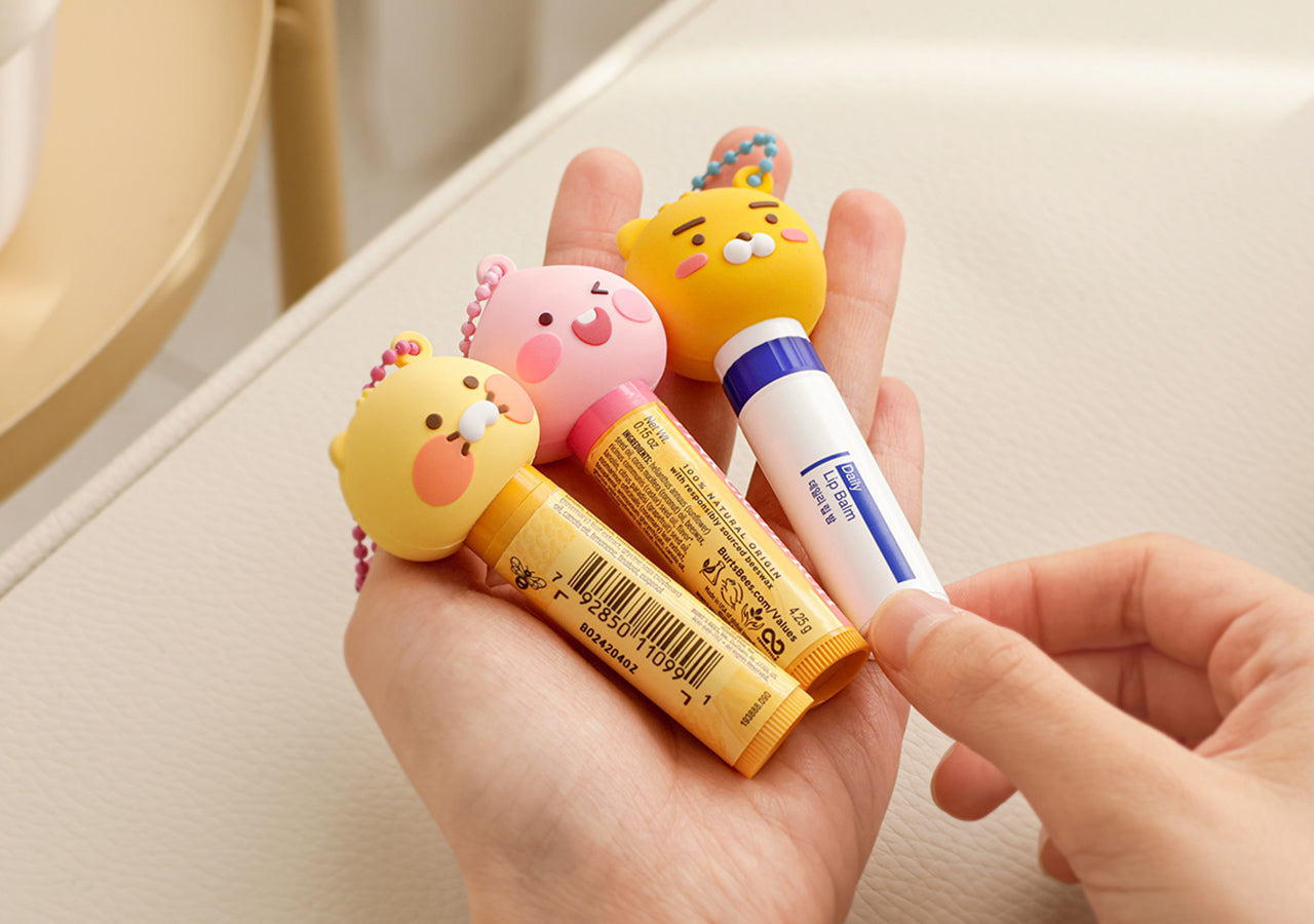 Baume Levres Keychain Apeach - Korean kawaii Kakao Friends | Koolseoul