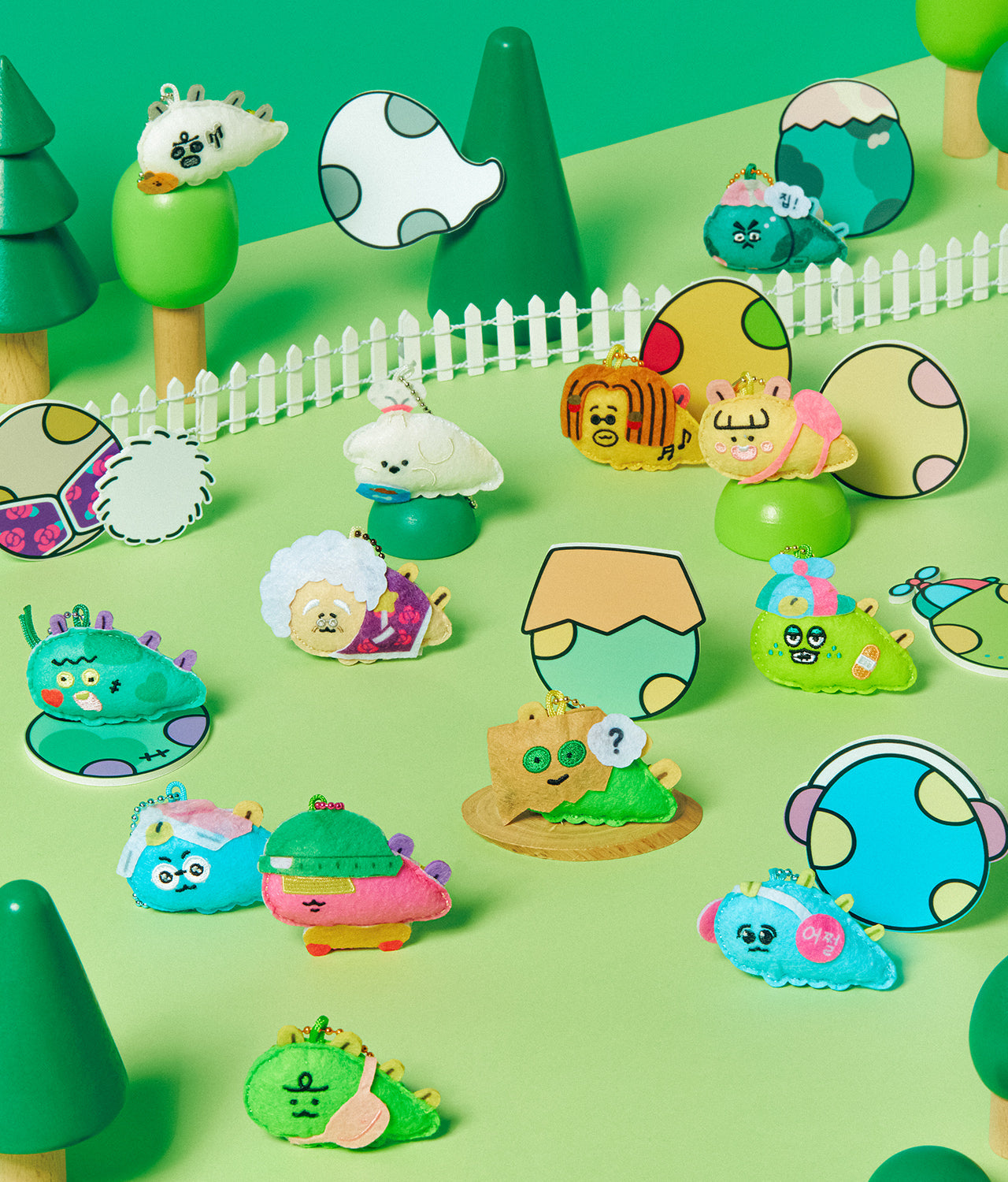 Keychain Plush - Official Kakao Friends merchandise | Koolseoul