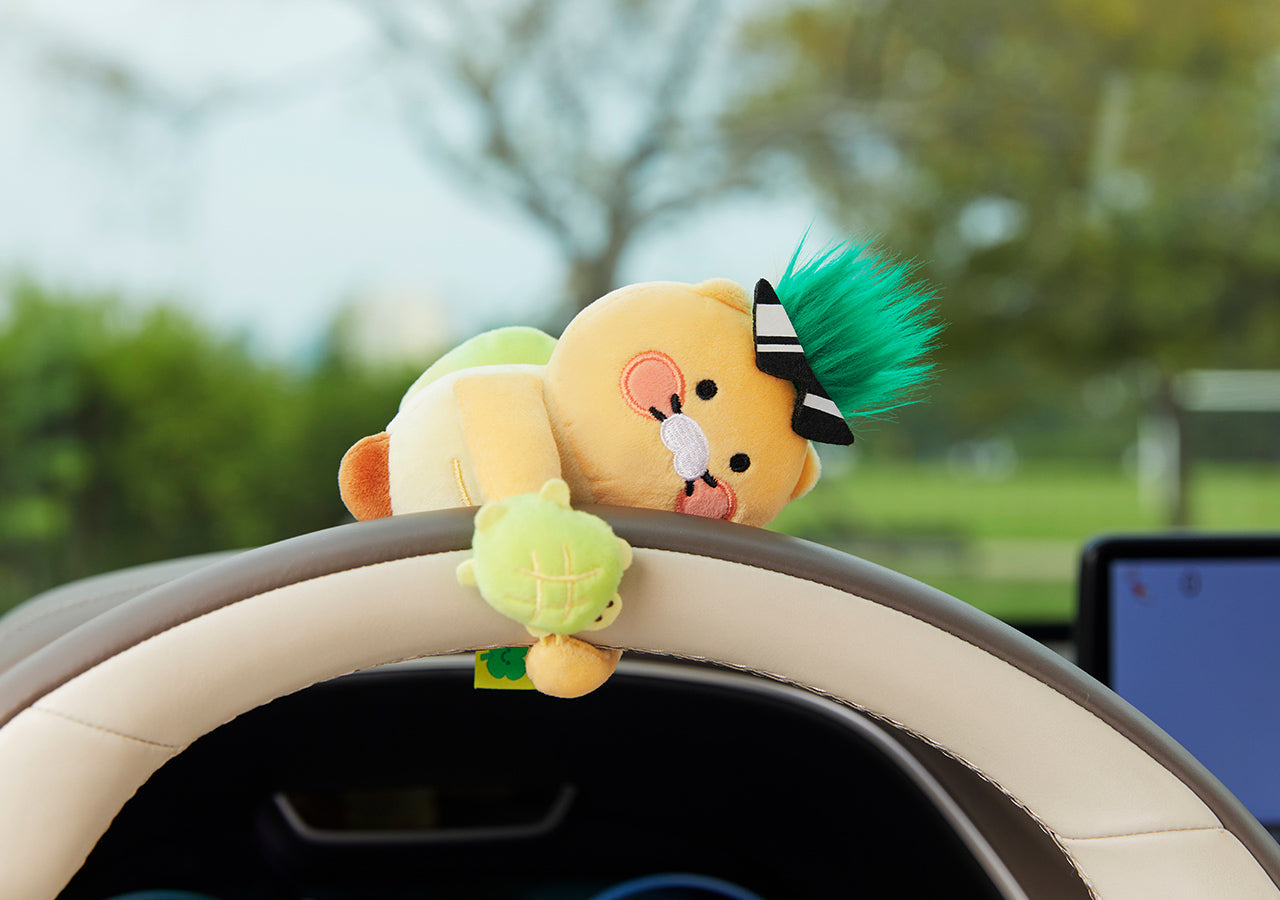 Plush Chunsik Car Accessory - Official Kakao Friends merchandise | Koolseoul