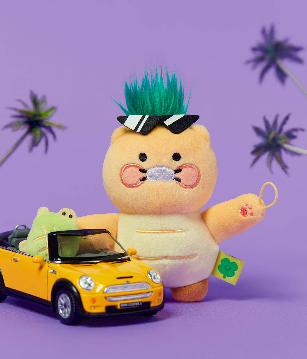 Plush Chunsik Car Accessory - Official Kakao Friends merchandise | Koolseoul