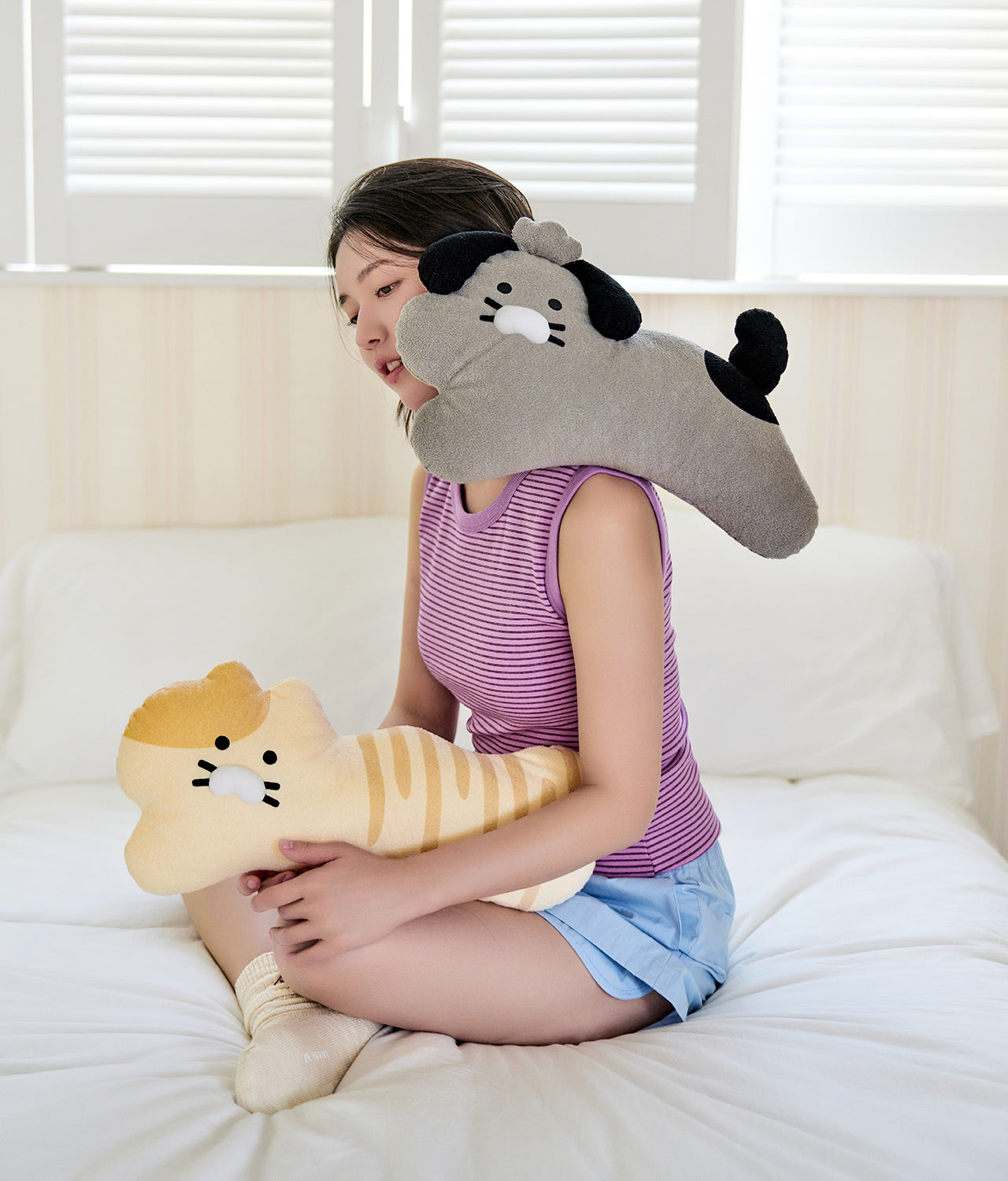 FRIENDAY Flat Cushion Chunsik - Korean kawaii Kakao Friends | Koolseoul