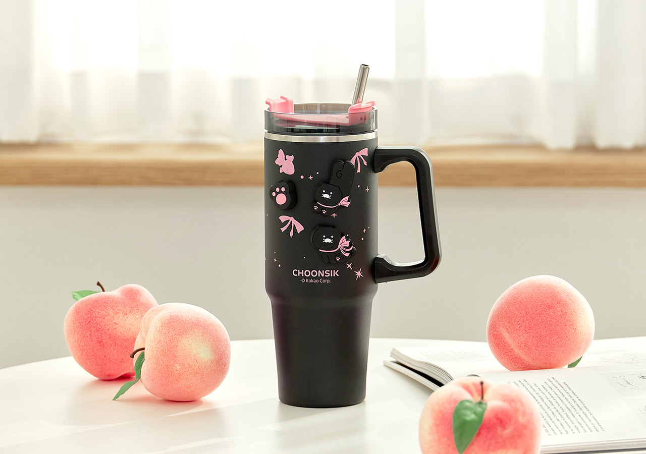 Black Magnet Tumbler - Korean kawaii Kakao Friends | Koolseoul