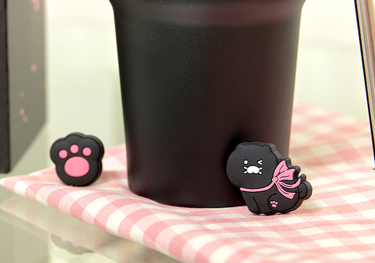 Black Magnet Tumbler - Korean kawaii Kakao Friends | Koolseoul