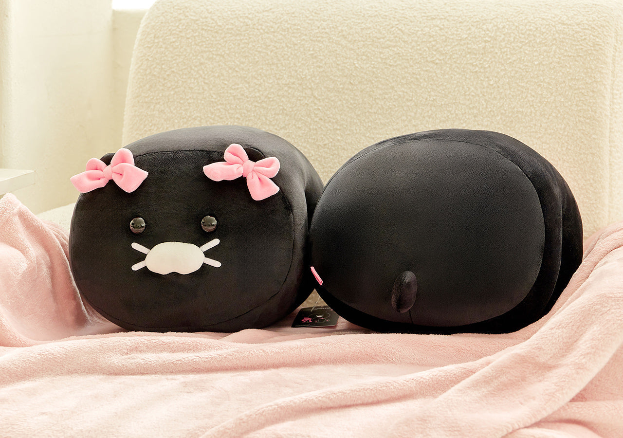 Black Cushion - Authentic Kakao Friends from Korea | Koolseoul