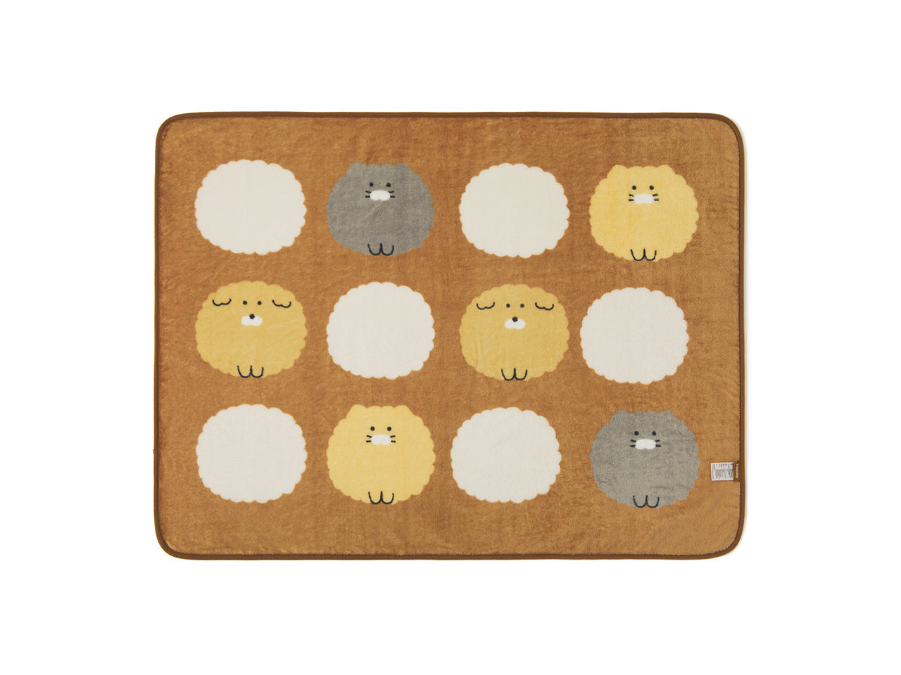 FRIENDAY Blanket Brown Chunsik - Official Kakao Friends merchandise | Koolseoul