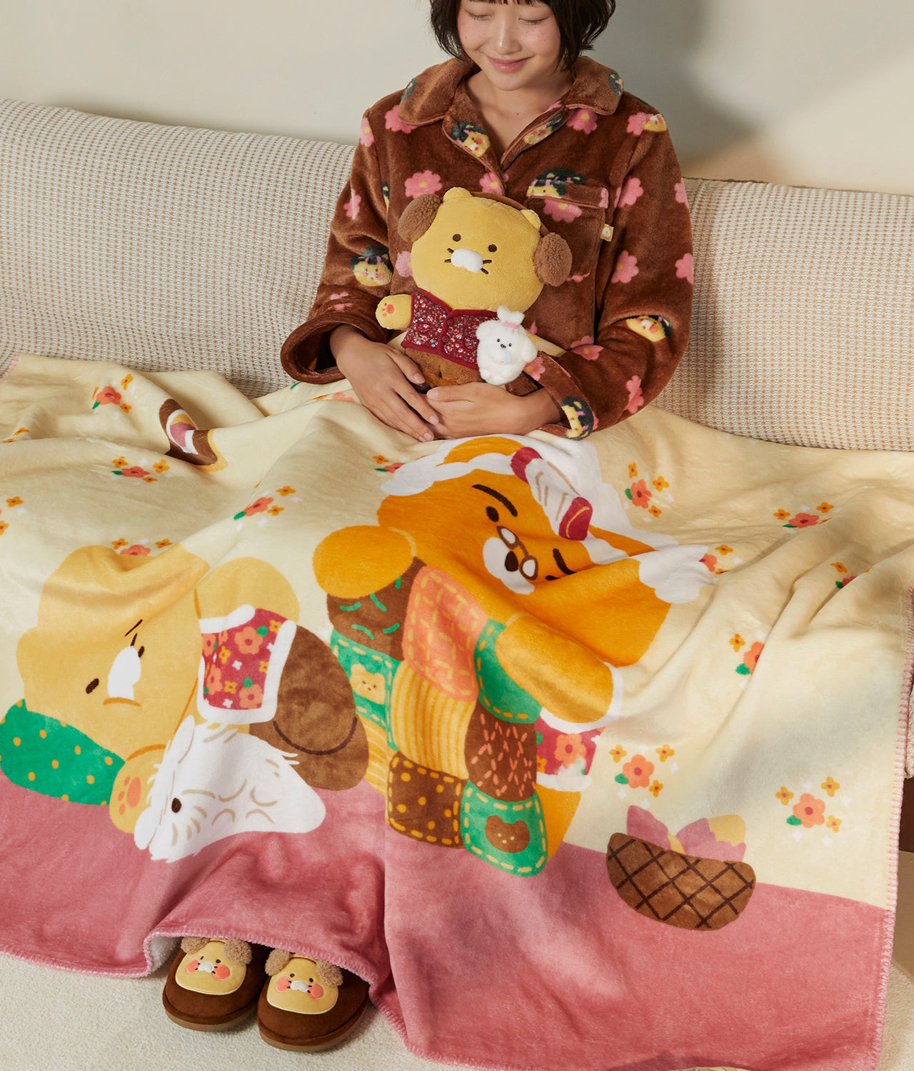 Blanket Friends - Authentic Kakao Friends from Korea | Koolseoul