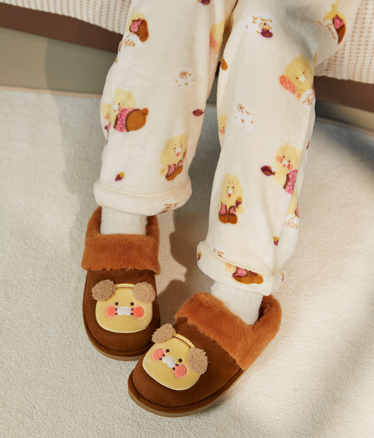 Slippers Chunsik - Authentic Kakao Friends from Korea | Koolseoul