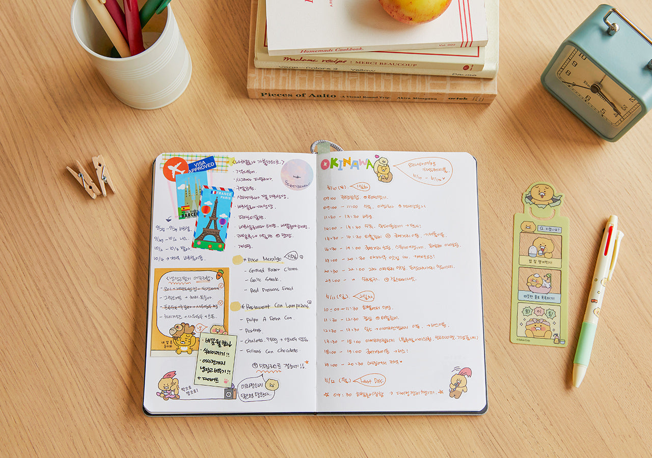 2026 Planner Grey Chunsik Agenda - Authentic Kakao Friends from Korea | Koolseoul