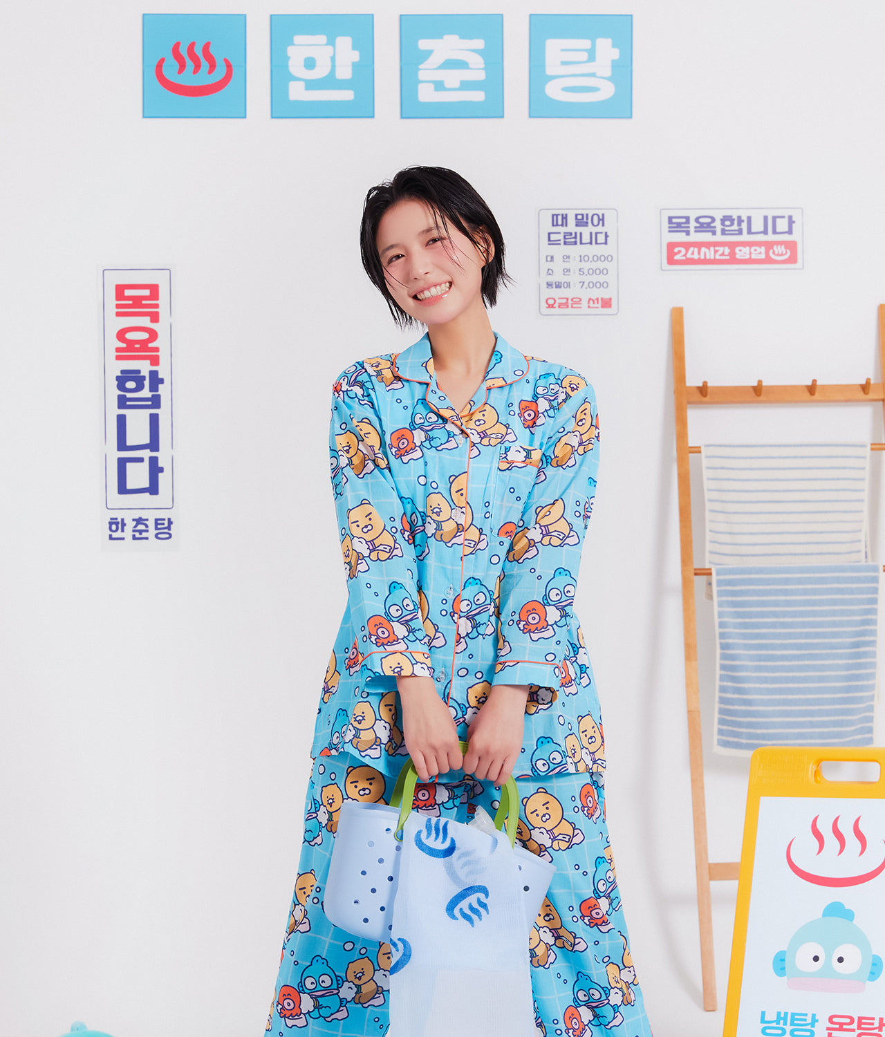 X Friends Women Pajamas Chunsik - Authentic Kakao Friends from Korea | Koolseoul