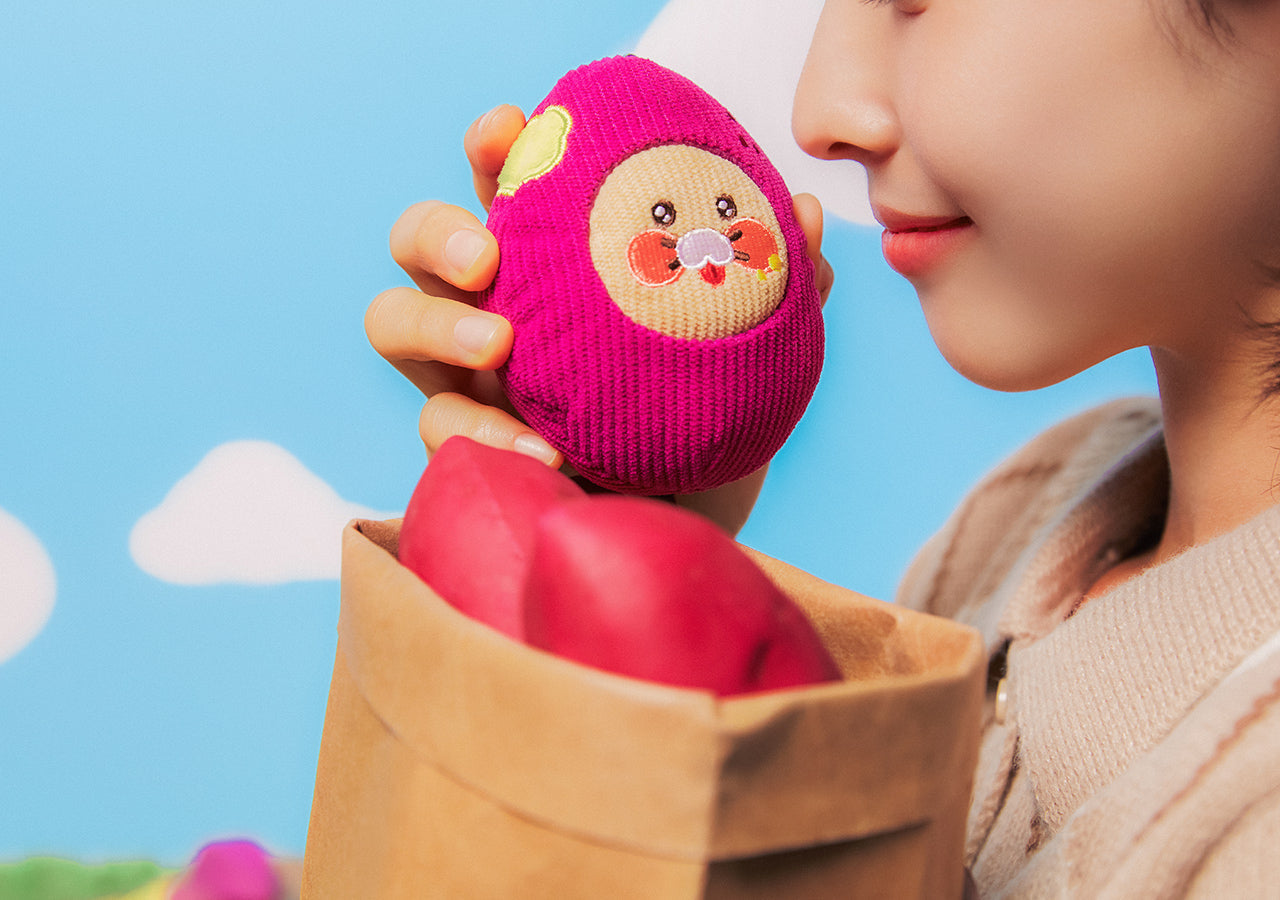 Keychain Plush Chunsik - Korean kawaii Kakao Friends | Koolseoul