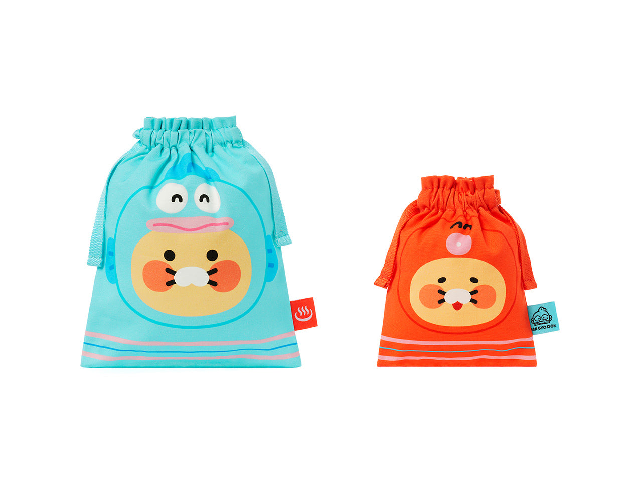 X Friends Pouch Set(2P) Chunsik - Korean kawaii Kakao Friends | Koolseoul