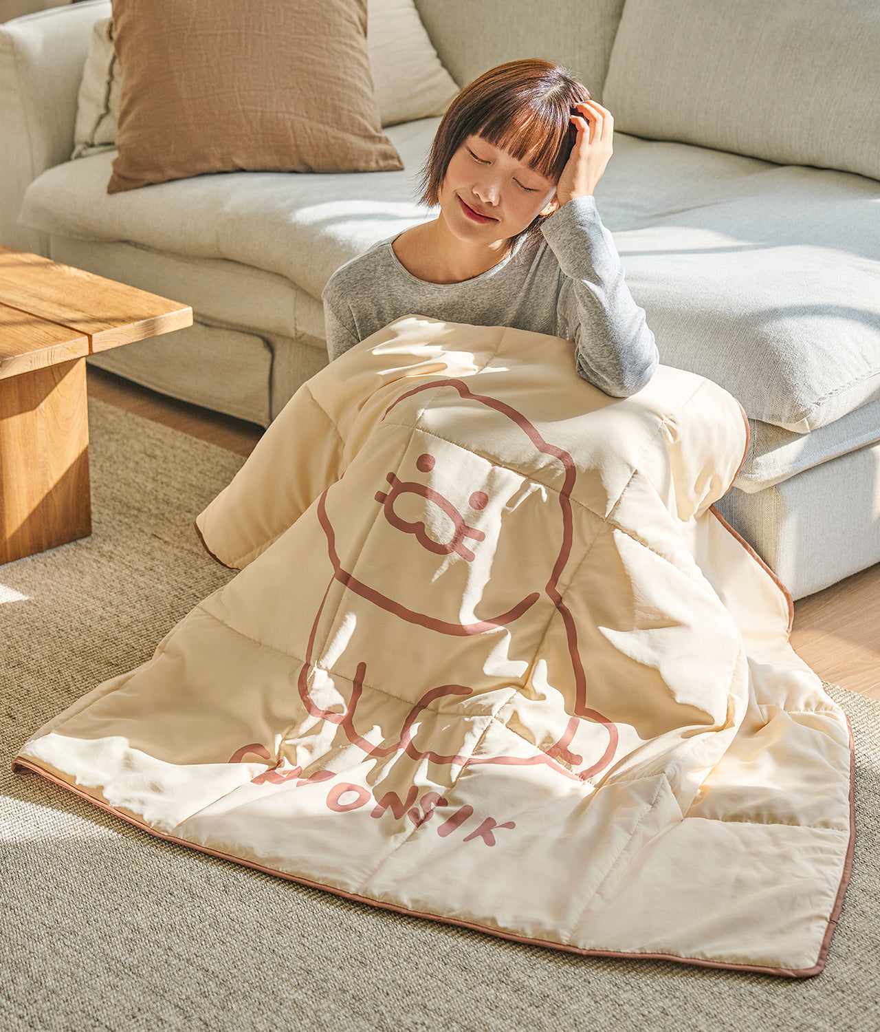 Red Blanket Chunsik - Official Kakao Friends merchandise | Koolseoul