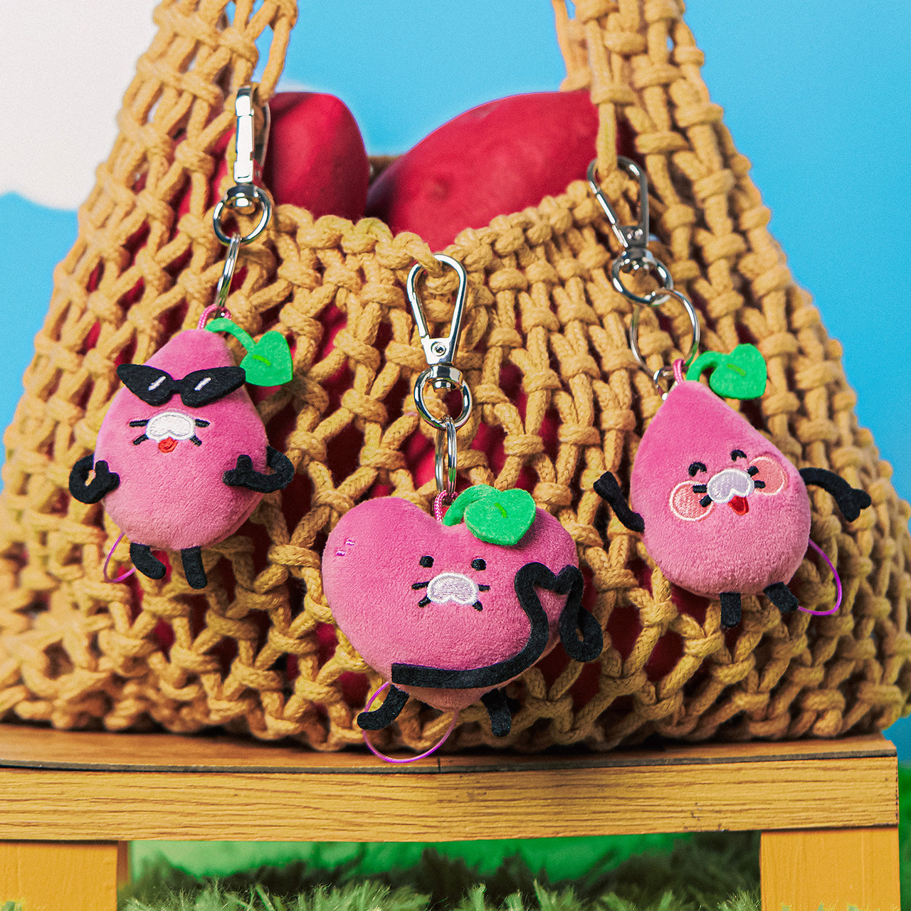 Mini Keychain Plush - Official Kakao Friends merchandise | Koolseoul