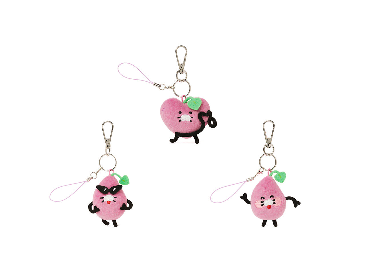 Mini Keychain Plush - Korean kawaii Kakao Friends | Koolseoul