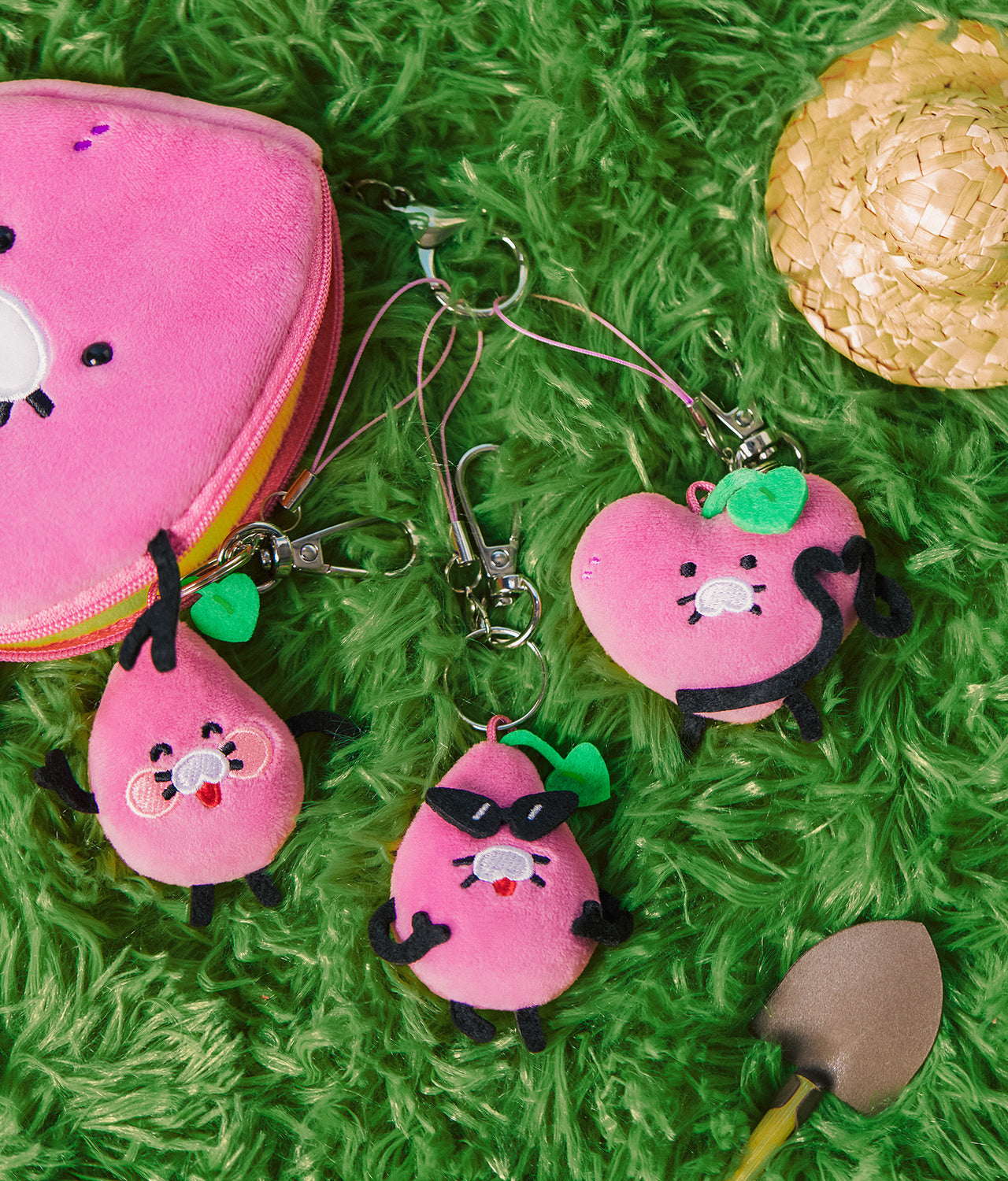 Mini Keychain Plush - Authentic Kakao Friends from Korea | Koolseoul