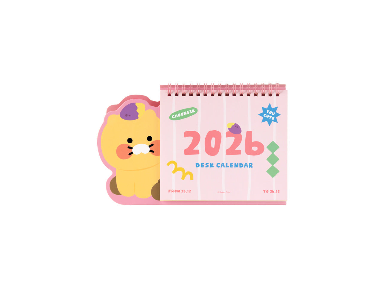 2026 Rose Chunsik Agenda - Korean kawaii Kakao Friends | Koolseoul