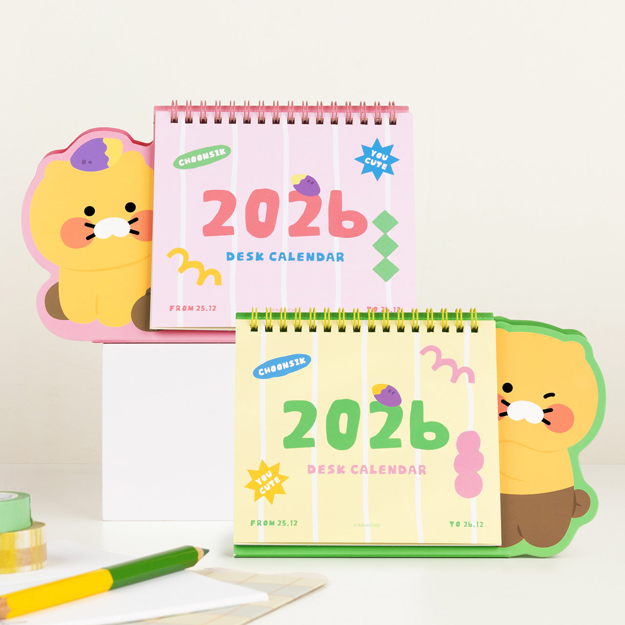 2026 Rose Chunsik Agenda - Korean kawaii Kakao Friends | Koolseoul