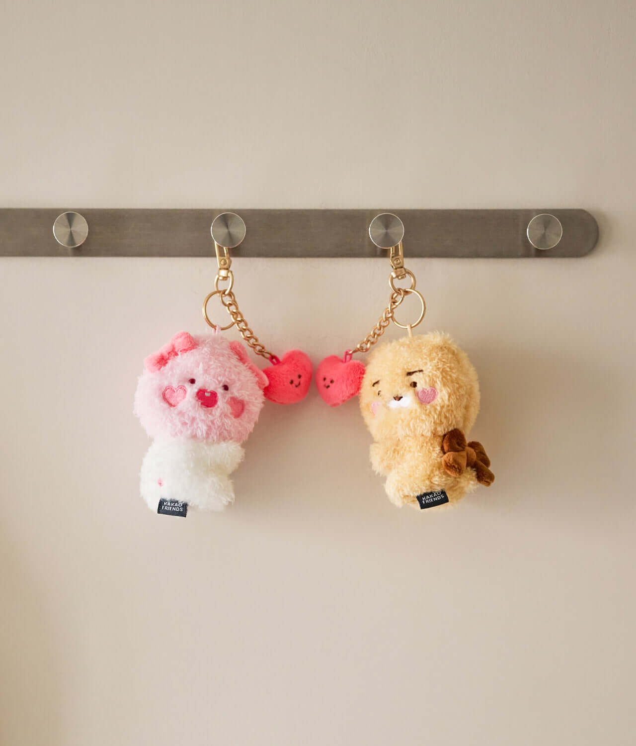 Kakao Friends Little Ryan Plush Keyring Set