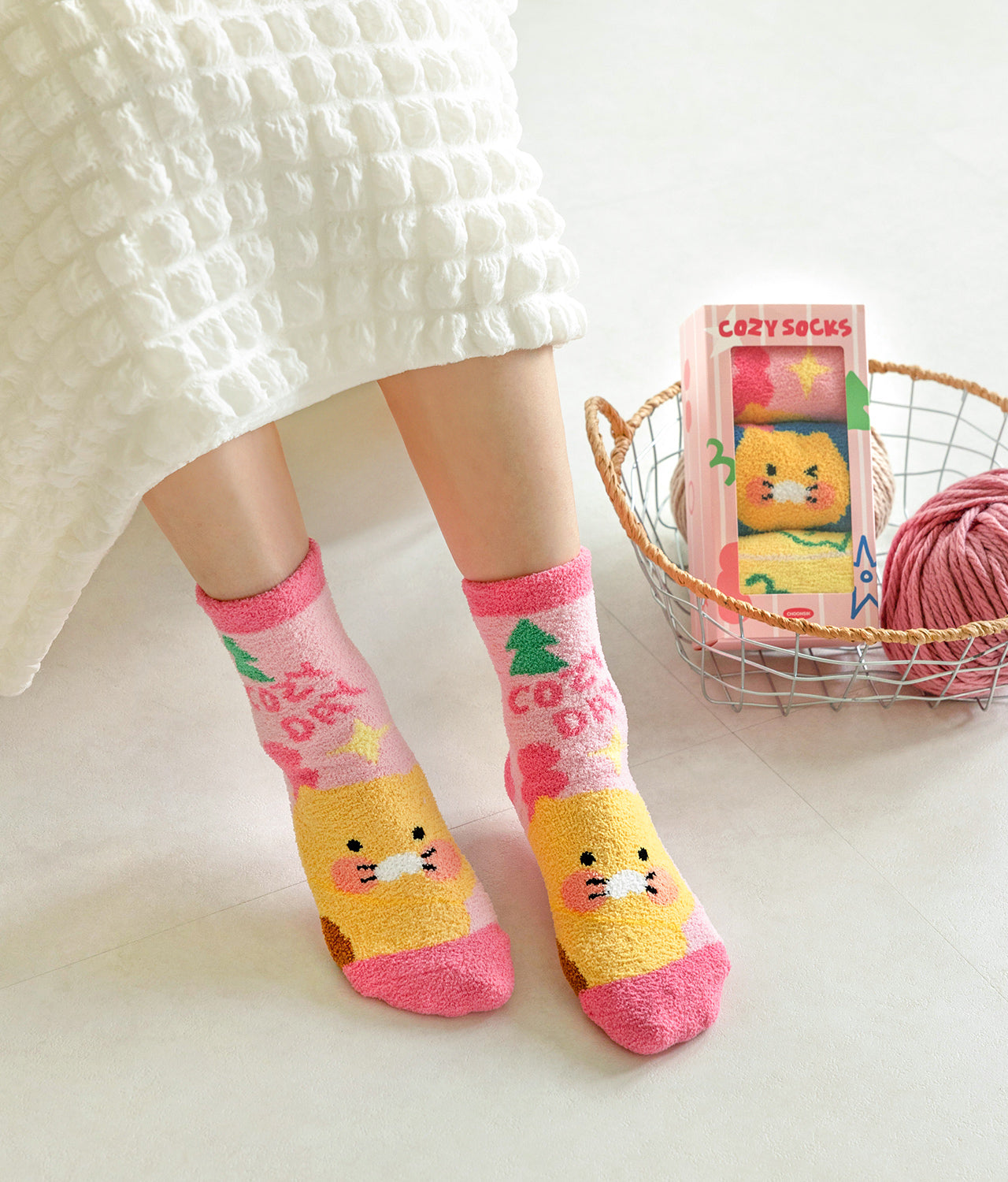 Chunsik Socks Set 3P - Official Kakao Friends merchandise | Koolseoul