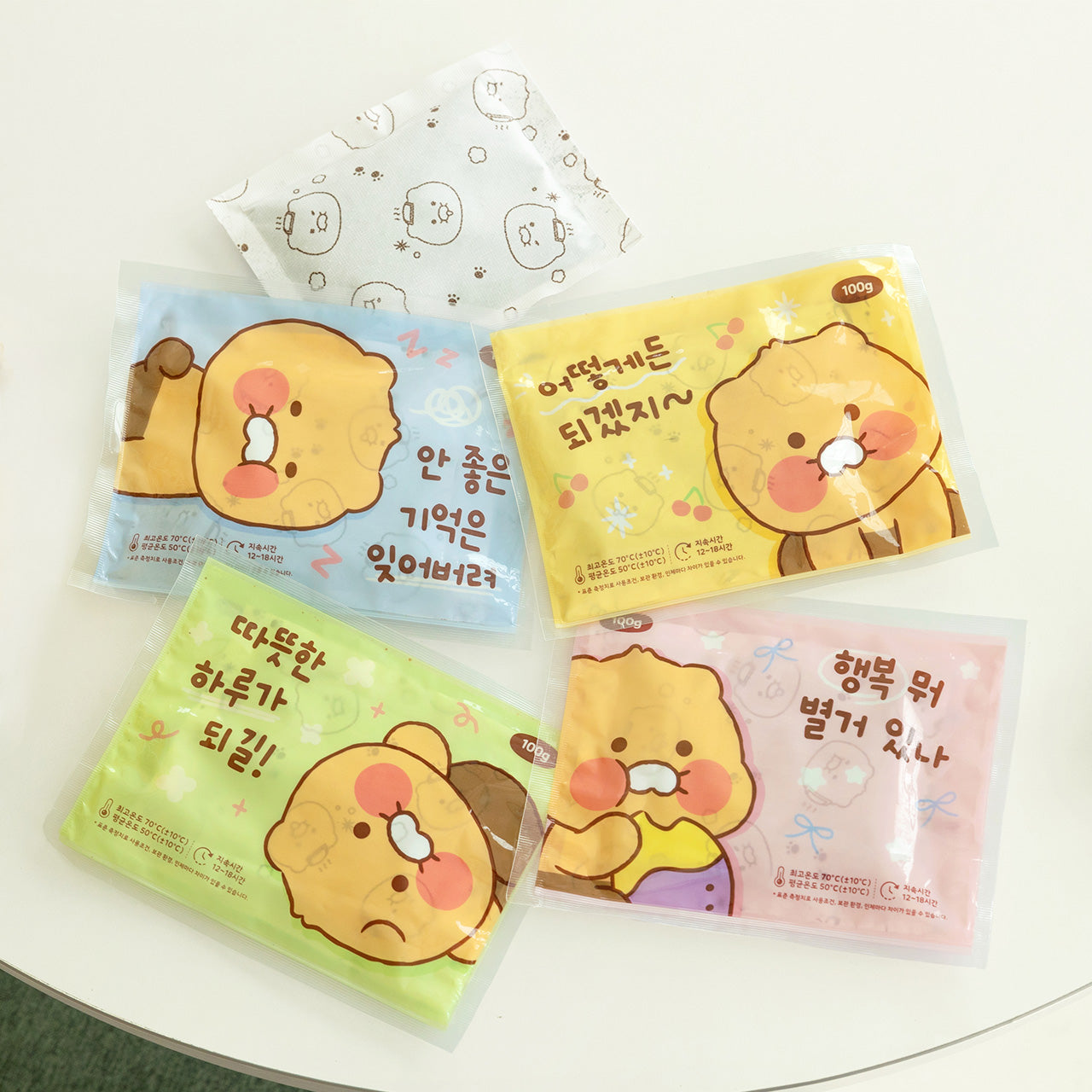 Set 10P Chaufferette - Authentic Kakao Friends from Korea | Koolseoul