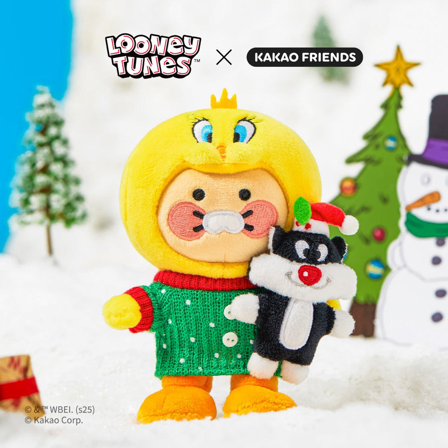 Kakao Friends - X Friends Keychain Plush Baby Chunsik