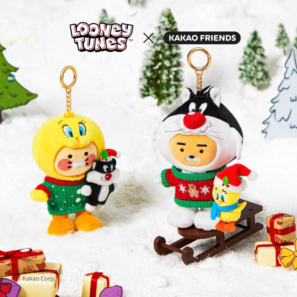 X Friends Keychain Plush Ryan - Authentic Kakao Friends from Korea | Koolseoul