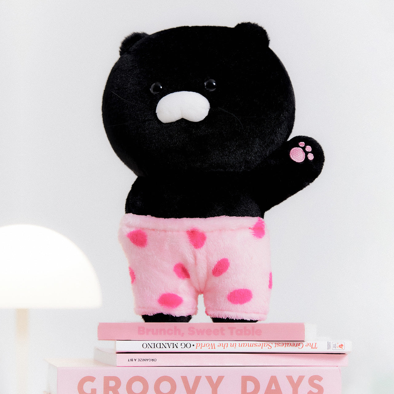Black Baby Chunsik Plush - Official Kakao Friends merchandise | Koolseoul